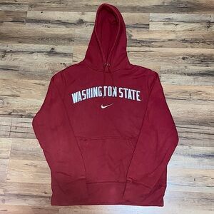 Y2K Washington State center swoosh hoodie